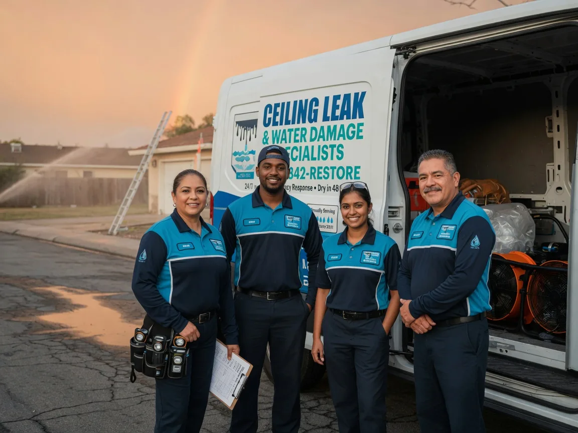 Ceiling Leak Cleanup company in New Lisbon, WI