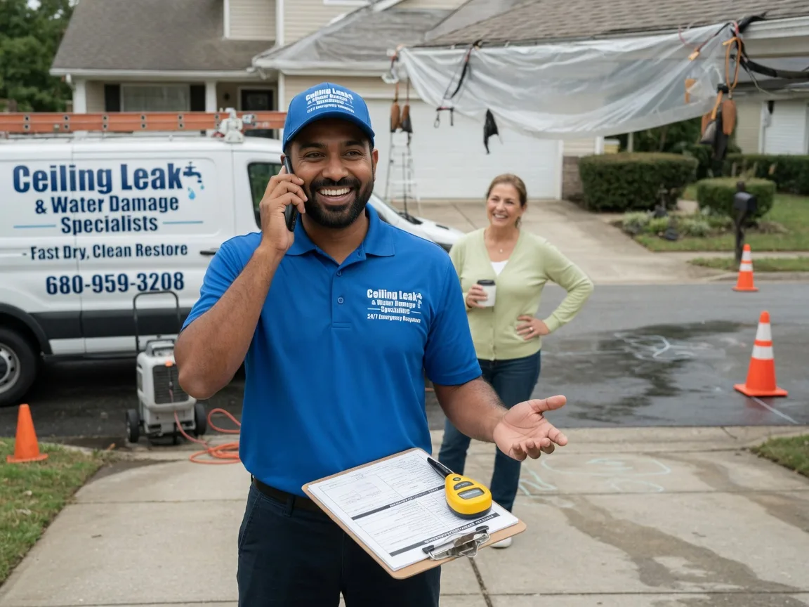 Ceiling Leak Cleanup New Lisbon, WI FAQs
